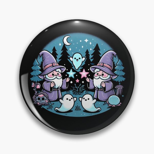 Item preview, Twin Wizards Casting Spells In The Wilderness designed and sold by İlker Berk Ergan.