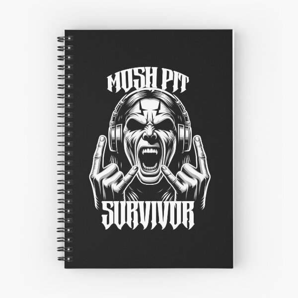 Item preview, Mosh Pit Survivor designed and sold by AllHailTheMetal.
