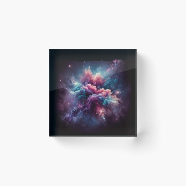 Item preview, "Interstellar Clouds - Vibrant Cosmic Nebula" designed and sold by ChromaticBlend.