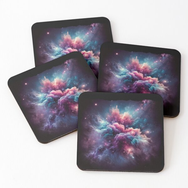 Item preview, "Interstellar Clouds - Vibrant Cosmic Nebula" designed and sold by ChromaticBlend.