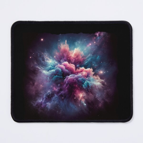 Item preview, "Interstellar Clouds - Vibrant Cosmic Nebula" designed and sold by ChromaticBlend.