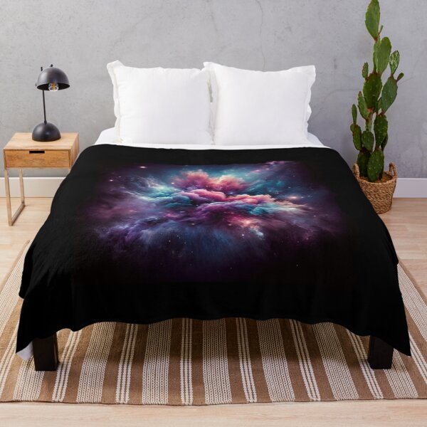 Item preview, "Interstellar Clouds - Vibrant Cosmic Nebula" designed and sold by ChromaticBlend.