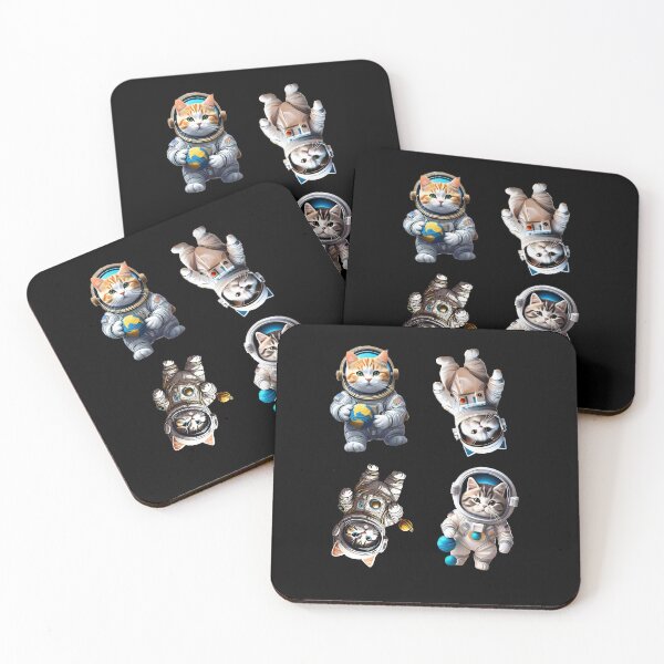 Item preview, Astronaut Kitten Pack designed and sold by HalluciGenetics.