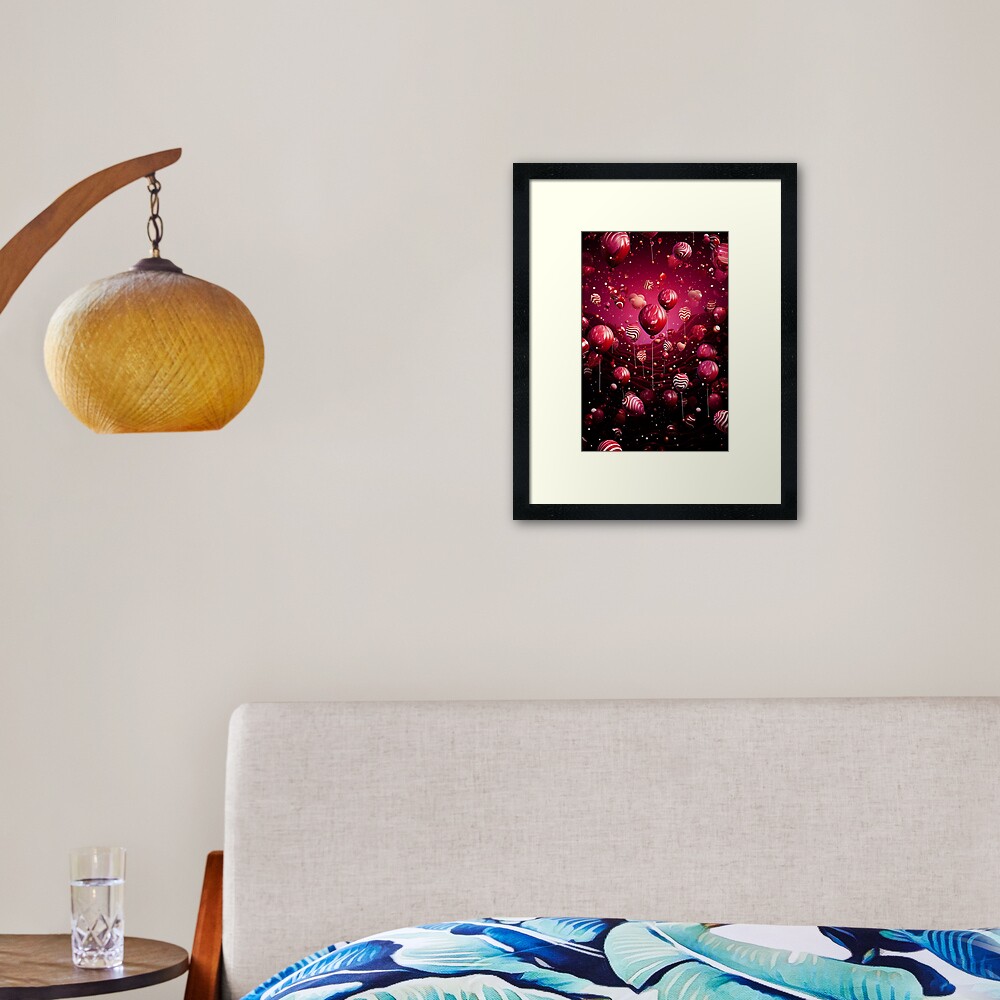 Item preview, Framed Art Print designed and sold by shinypeace.