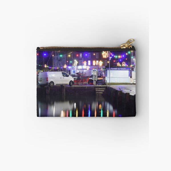 Item preview, Mevagissey Harbour at Christmas designed and sold by DMHotchin.