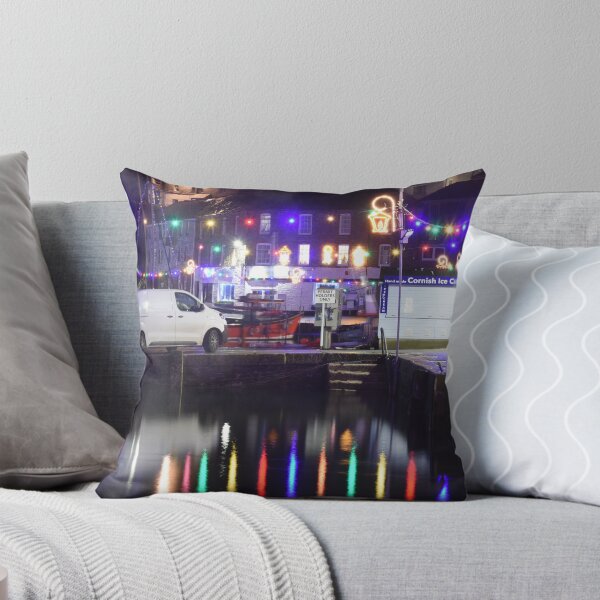 Item preview, Mevagissey Harbour at Christmas designed and sold by DMHotchin.