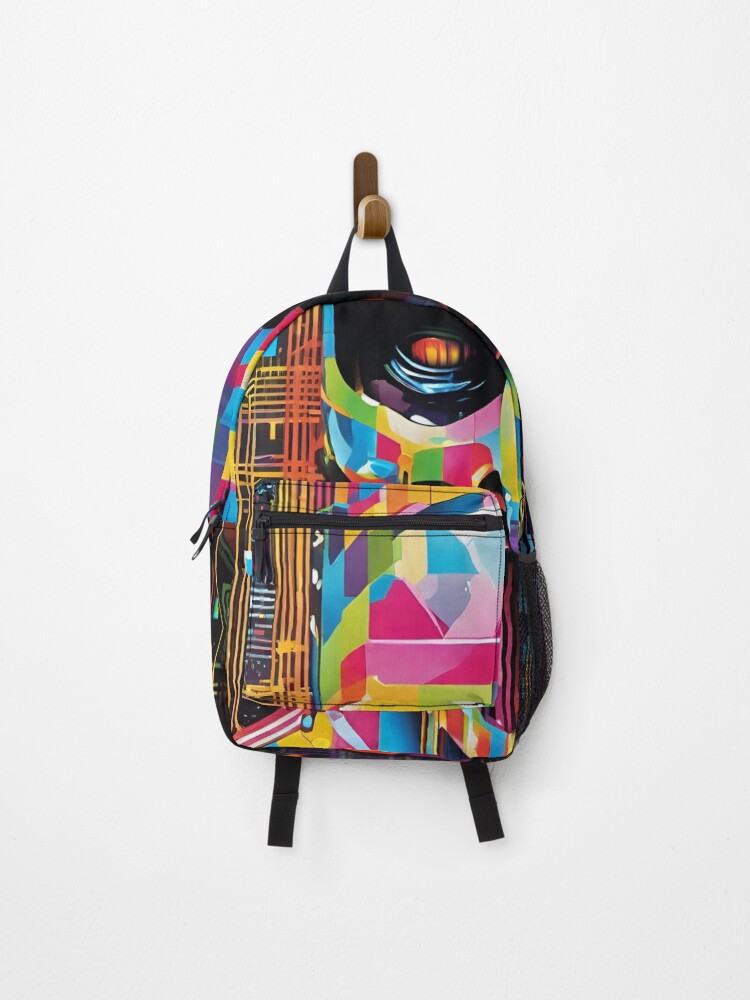 Thumbnail 1 of 3, Backpack, Matrix monster designed and sold by MatrixTattoo.
