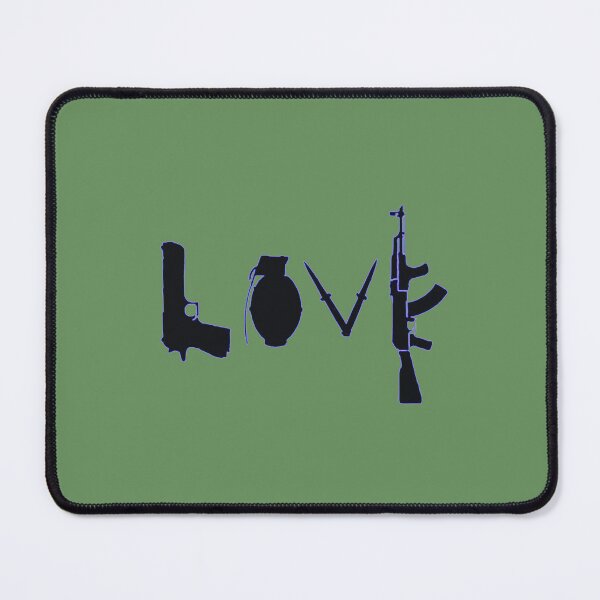 Item preview, Banksy Love Guns designed and sold by QuirkByLgnatius.