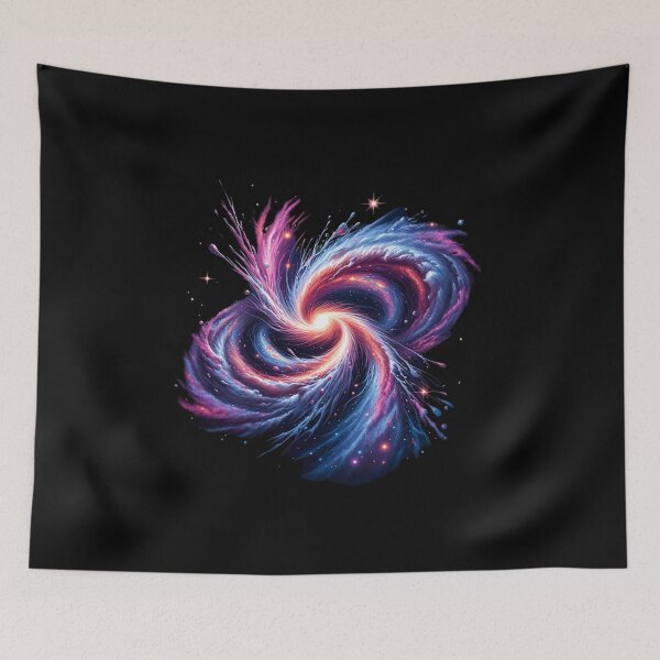 Item preview, "Cosmic Ballet - Galactic Collision Splendor" designed and sold by ChromaticBlend.