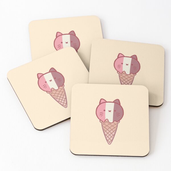 Item preview, Ice cream cat illustration  designed and sold by Mayarart.