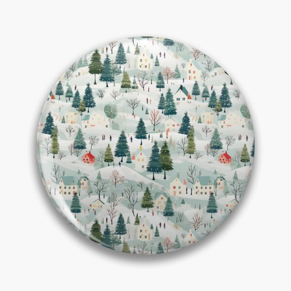 Item preview, Festive Flair: Whimsical Christmas Scenes designed and sold by Moisky Patterns.
