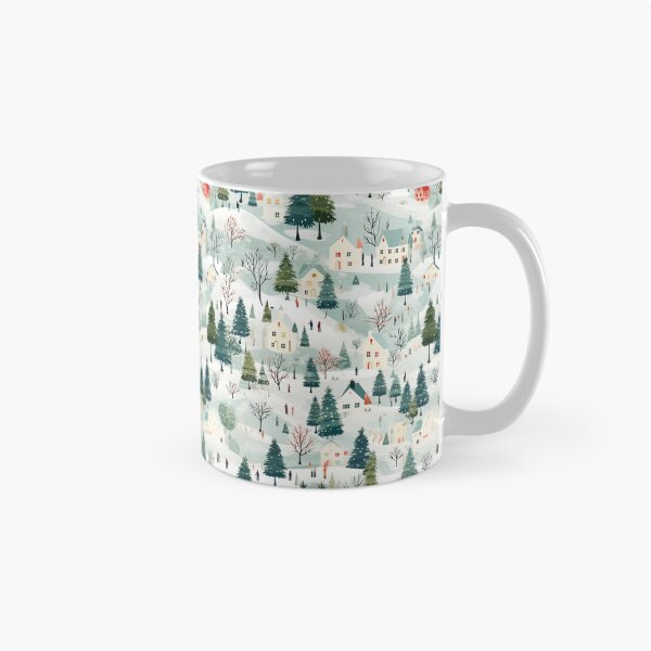 Item preview, Festive Flair: Whimsical Christmas Scenes designed and sold by Moisky Patterns.