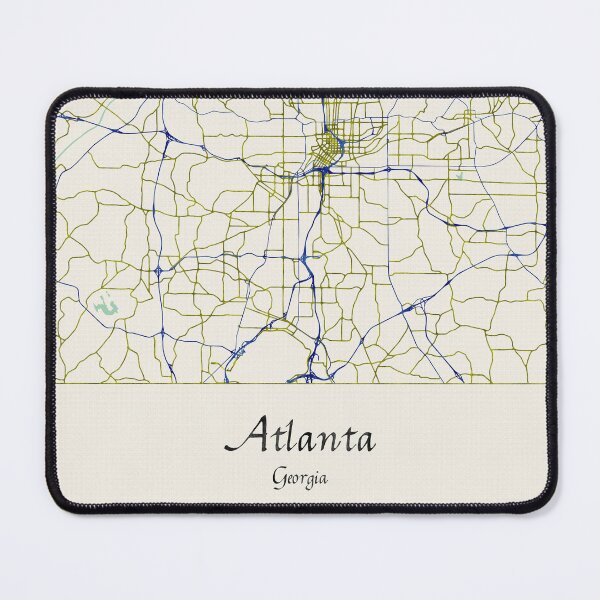 Item preview, Atlanta Georgia Named City Map - Hand-Drawn designed and sold by StylishStacks.