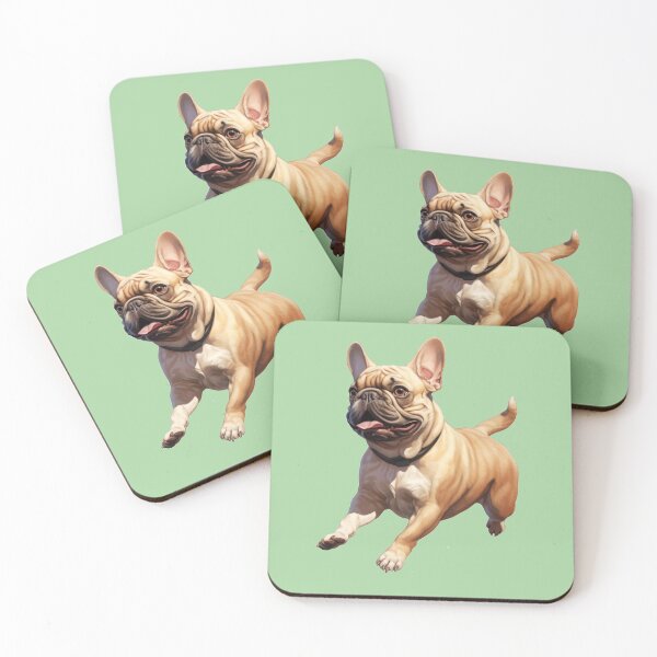 Item preview, Adorable French Bulldog Puppy Playful Pose Art designed and sold by solrevolver.