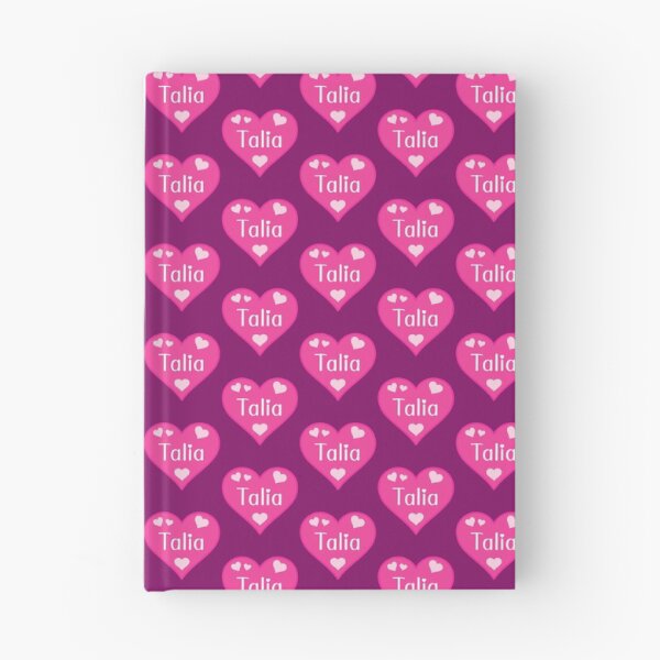 Item preview, Talia Name Pink Heart  designed and sold by Jeallan Designs.