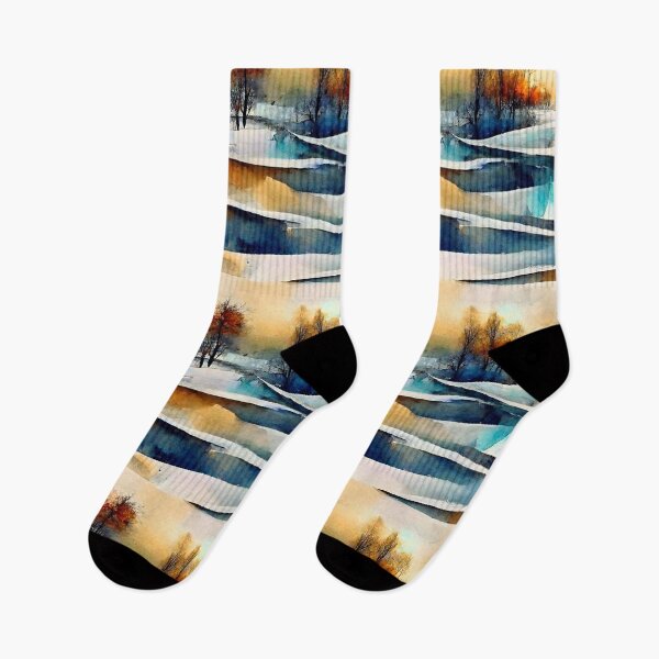 Item preview, Wineth - Abstract Winter Landscape (5/16) designed and sold by sabantha.