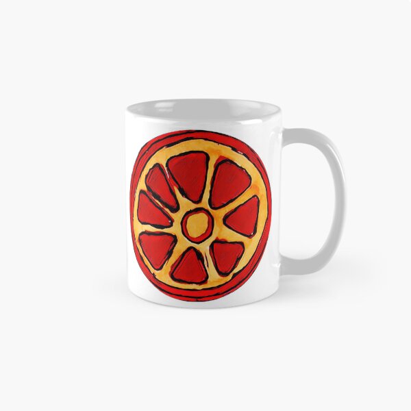 Item preview, Retro Orange orange slice designed and sold by FlossOrFi.