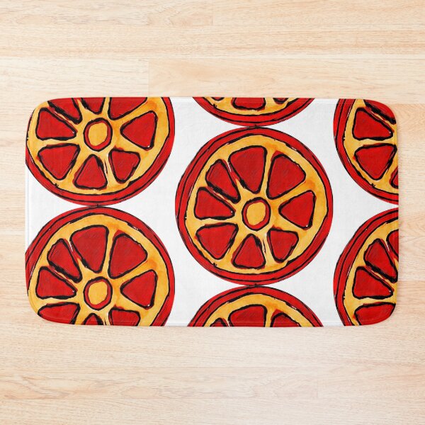 Item preview, Retro Orange orange slice designed and sold by FlossOrFi.