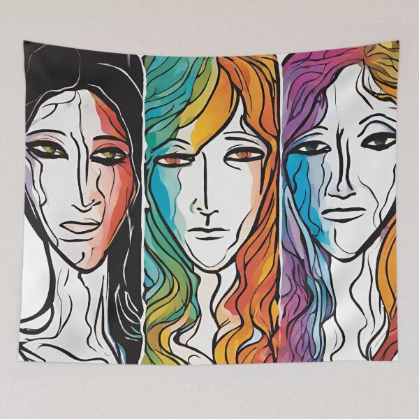 Item preview, Faces designed and sold by StyleSketch.