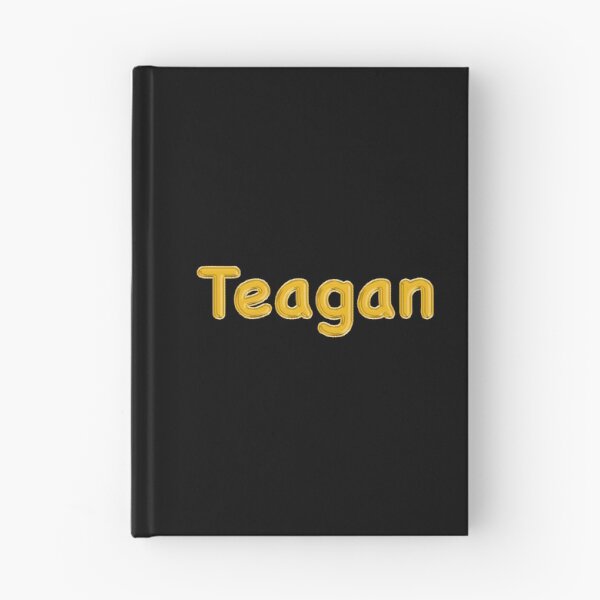 Item preview, Golden Balloon Teagan Name Label (Black) designed and sold by NormadWorld.