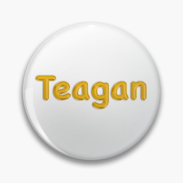 Item preview, Golden Balloon Teagan Name Label designed and sold by NormadWorld.