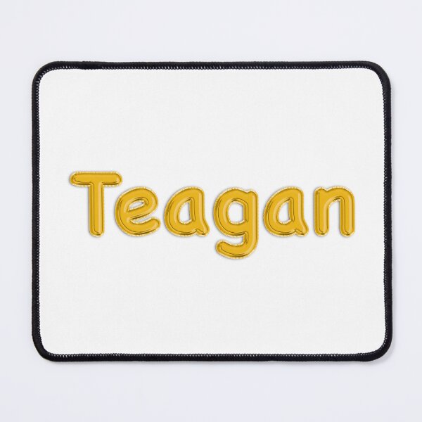 Item preview, Golden Balloon Teagan Name Label designed and sold by NormadWorld.