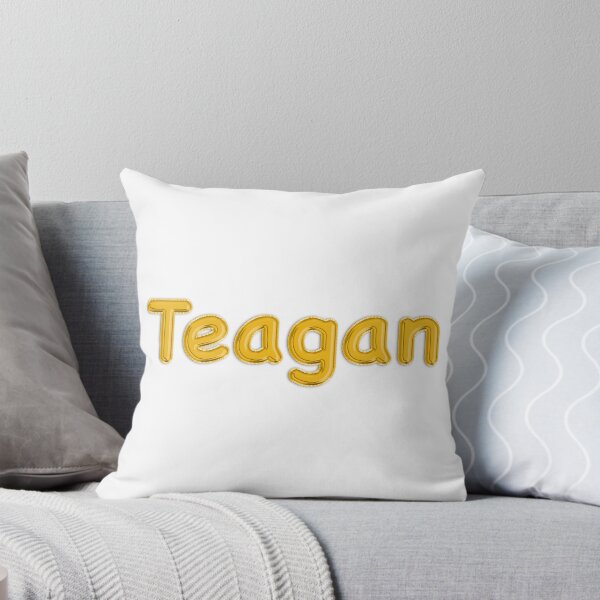Item preview, Golden Balloon Teagan Name Label designed and sold by NormadWorld.