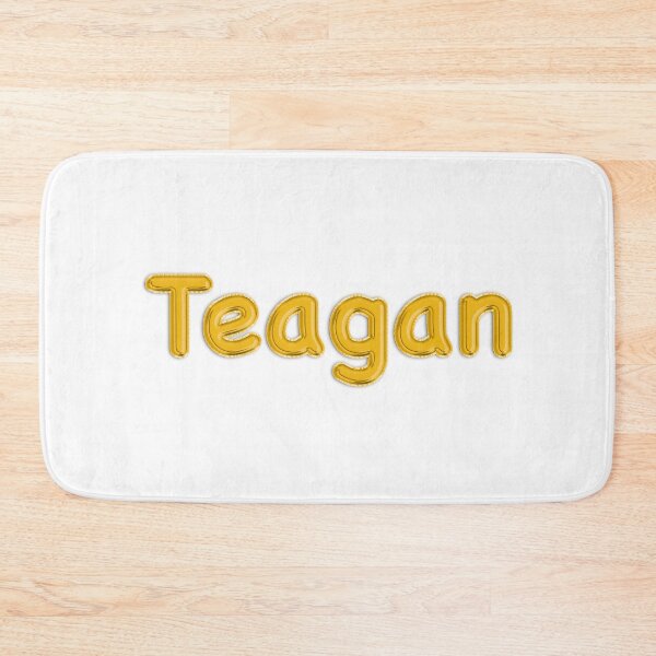 Item preview, Golden Balloon Teagan Name Label designed and sold by NormadWorld.