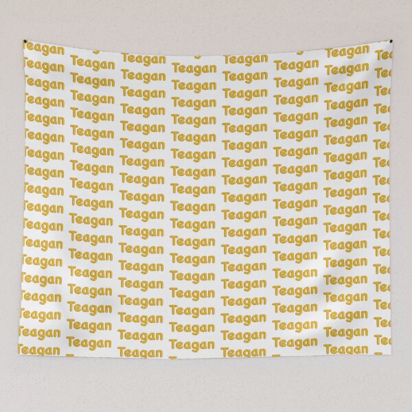 Item preview, Golden Balloon Teagan Name Label designed and sold by NormadWorld.