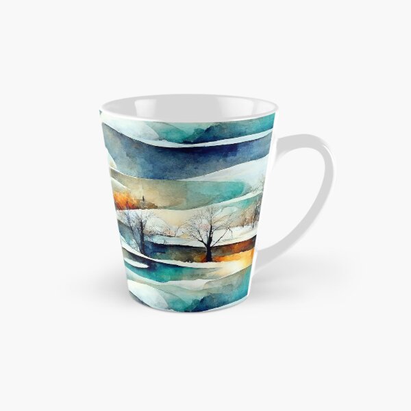 Item preview, Wineth - Abstract Winter Landscape (7/16) designed and sold by sabantha.