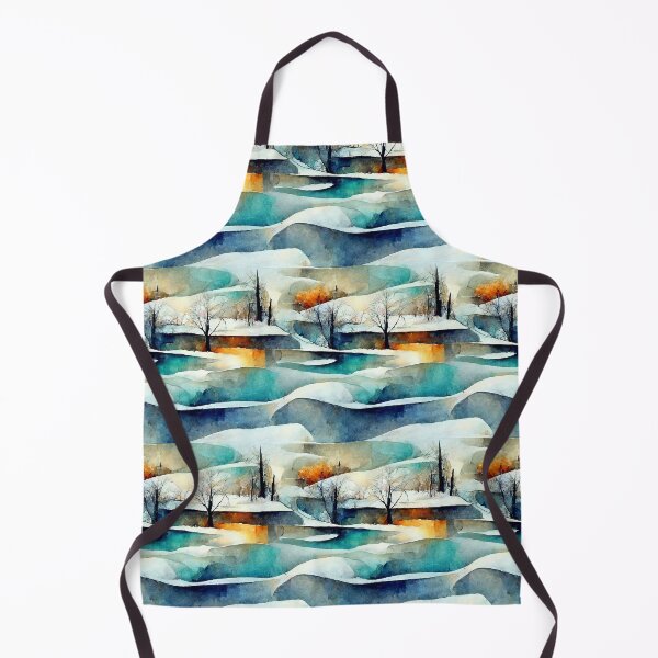 Item preview, Wineth - Abstract Winter Landscape (7/16) designed and sold by sabantha.