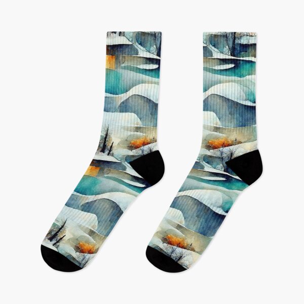Item preview, Wineth - Abstract Winter Landscape (7/16) designed and sold by sabantha.