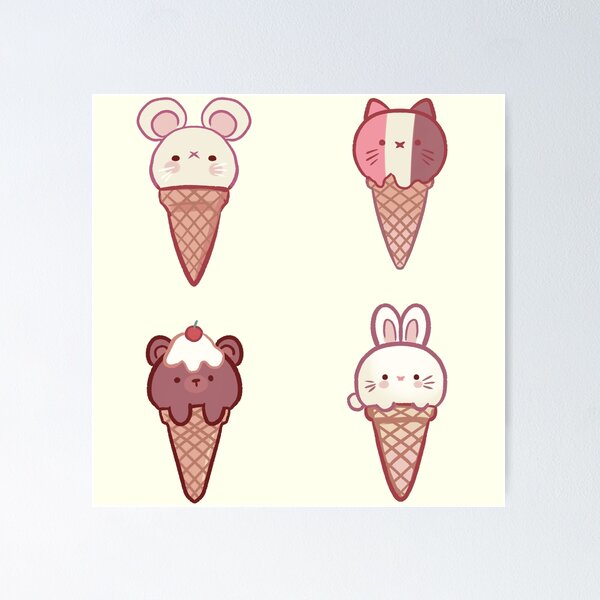 Item preview, Ice cream animals pack  designed and sold by Mayarart.
