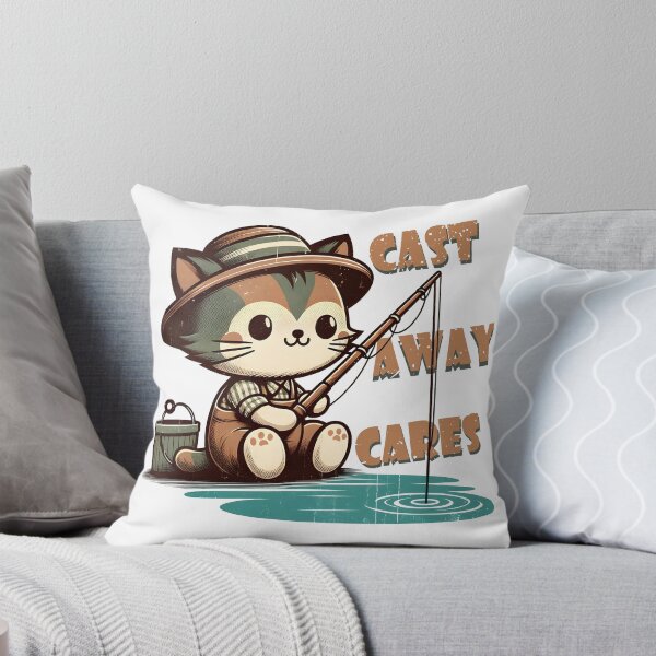 Item preview, Fisherman Cat - Cast Away Tears designed and sold by İlker Berk Ergan.