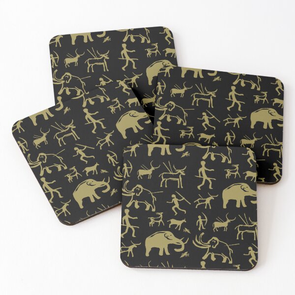 Item preview, HUNTING ANIMALS  NOMADIC OLD CULTURAL ART  designed and sold by Lovesicker.