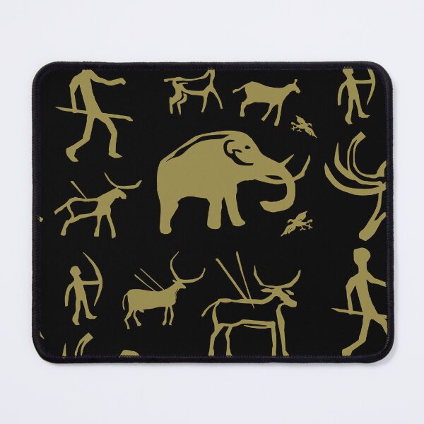 Item preview, HUNTING ANIMALS NOMADIC OLD CULTURAL ART designed and sold by Lovesicker.