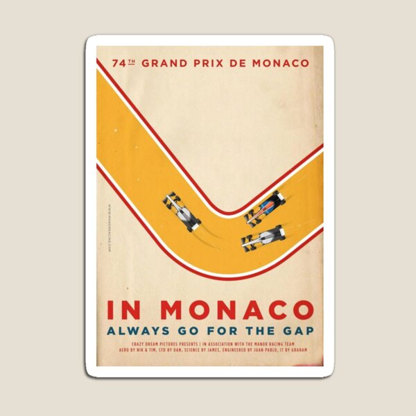 Item preview, Formula One Monaco Grand Prix designed and sold by NCMDesign.