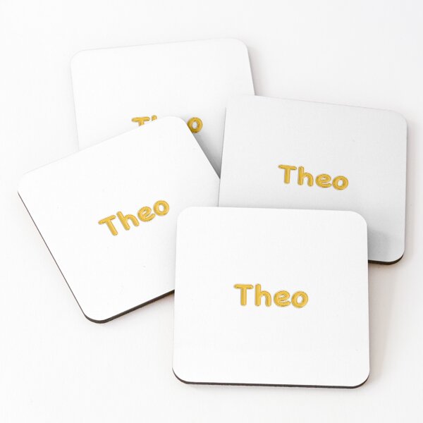 Item preview, Golden Balloon Theo Name Label designed and sold by NormadWorld.