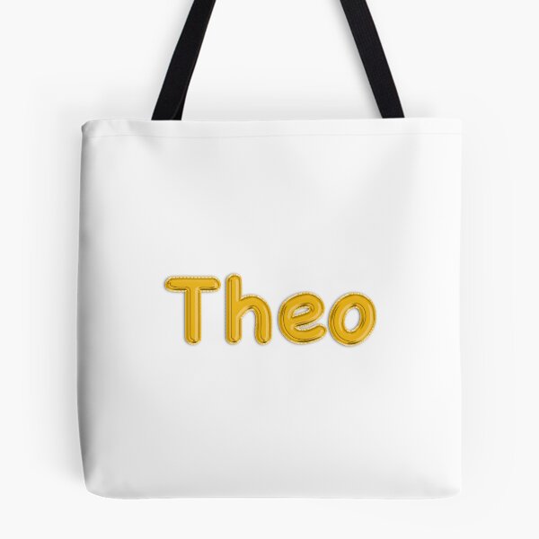 Item preview, Golden Balloon Theo Name Label designed and sold by NormadWorld.