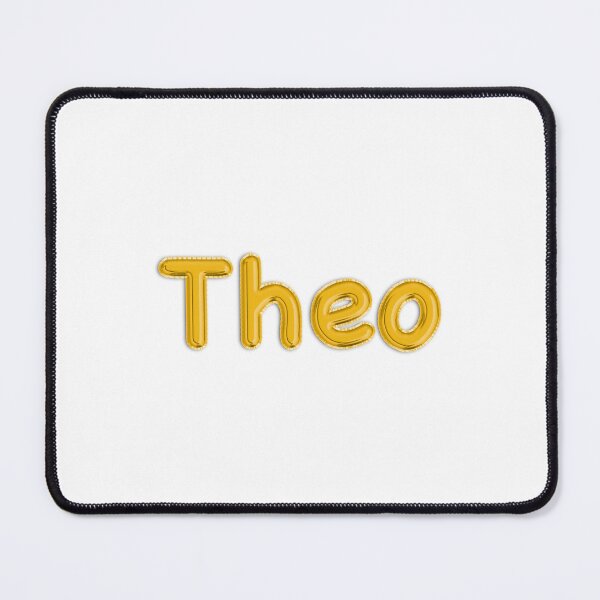 Item preview, Golden Balloon Theo Name Label designed and sold by NormadWorld.