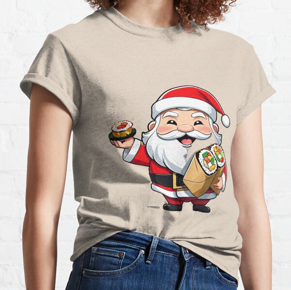 Christmas Sushi T-Shirts for Sale | Redbubble