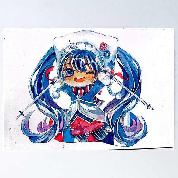 Item preview, Snow Miku 2016 finalist designed and sold by Paper HANk.