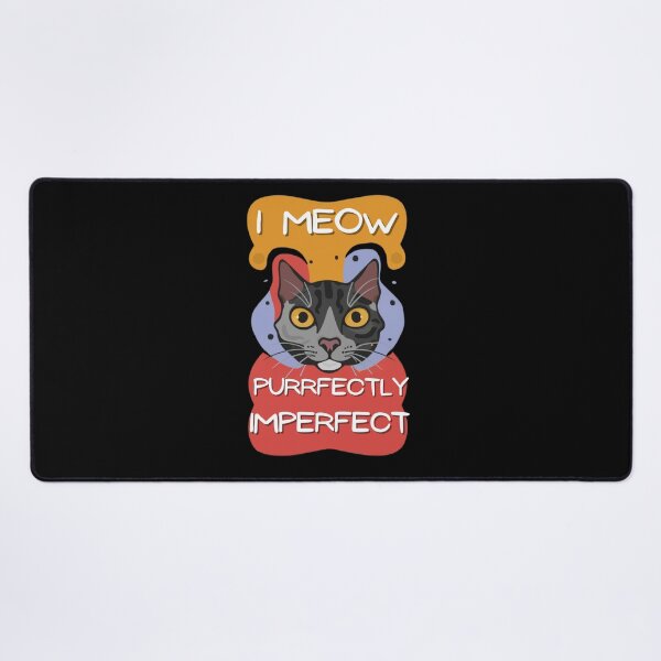 Item preview, Purrfectly imperfect funny gift for cat lovers. designed and sold by Suhy.