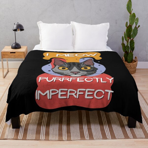 Item preview, Purrfectly imperfect funny gift for cat lovers. designed and sold by Suhy.