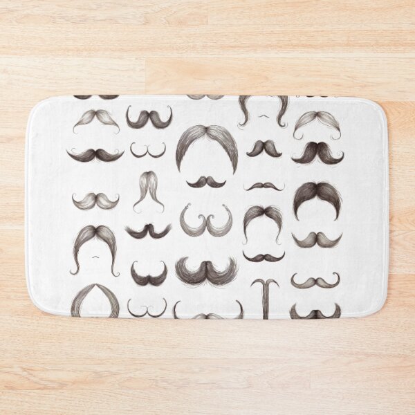 Aperçu de l'œuvre moustaches créée et vendue par Lanartdesign.