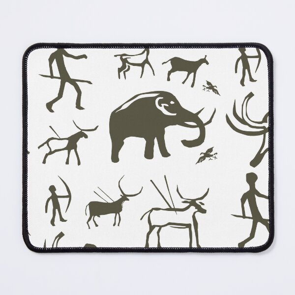Item preview, HUNTING ANIMALS NOMADIC OLD PATTERN designed and sold by Lovesicker.