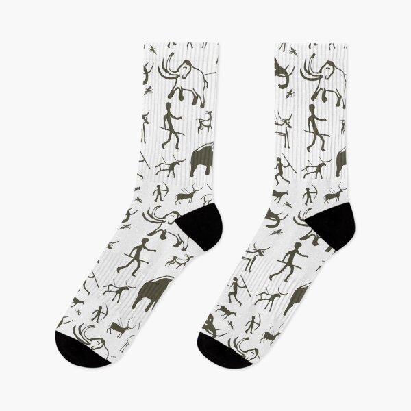 Item preview, HUNTING ANIMALS  NOMADIC OLD PATTERN  designed and sold by Lovesicker.