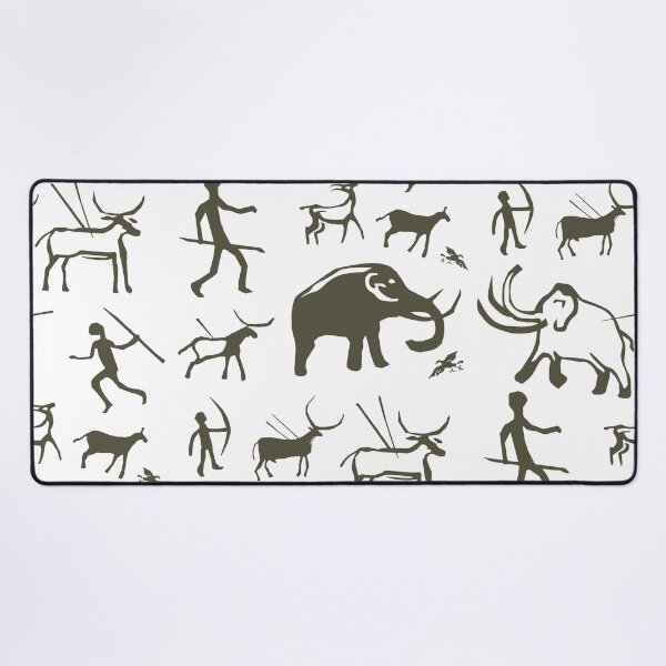 Item preview, HUNTING ANIMALS NOMADIC OLD PATTERN designed and sold by Lovesicker.