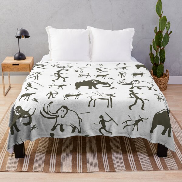 Item preview, HUNTING ANIMALS  NOMADIC OLD PATTERN  designed and sold by Lovesicker.