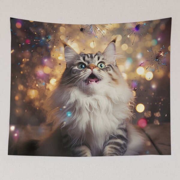 Item preview, Frenzy Cat 26 designed and sold by MyFancyDesigns.